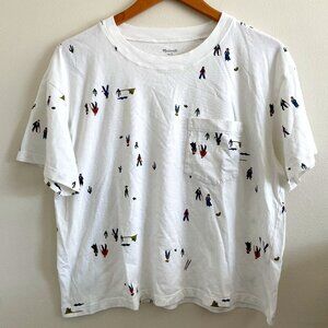 Madewell Western Boxy Graphic Pocket Tee
